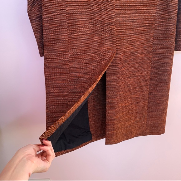 Robert Rodriguez Orange and Black Jacket, Size: 6 - Picture 10 of 11